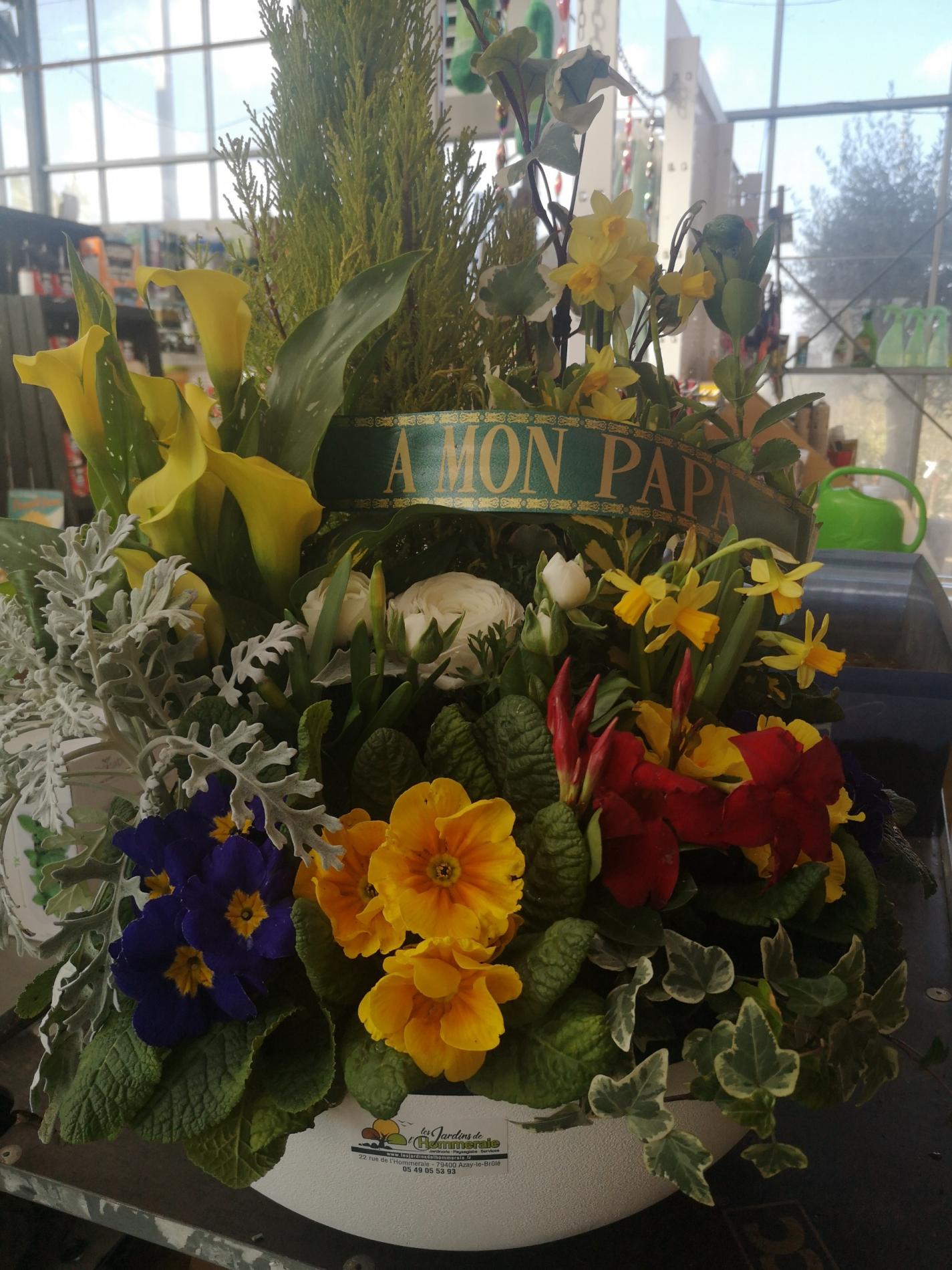 💐 Compositions florales deuil et cimetière