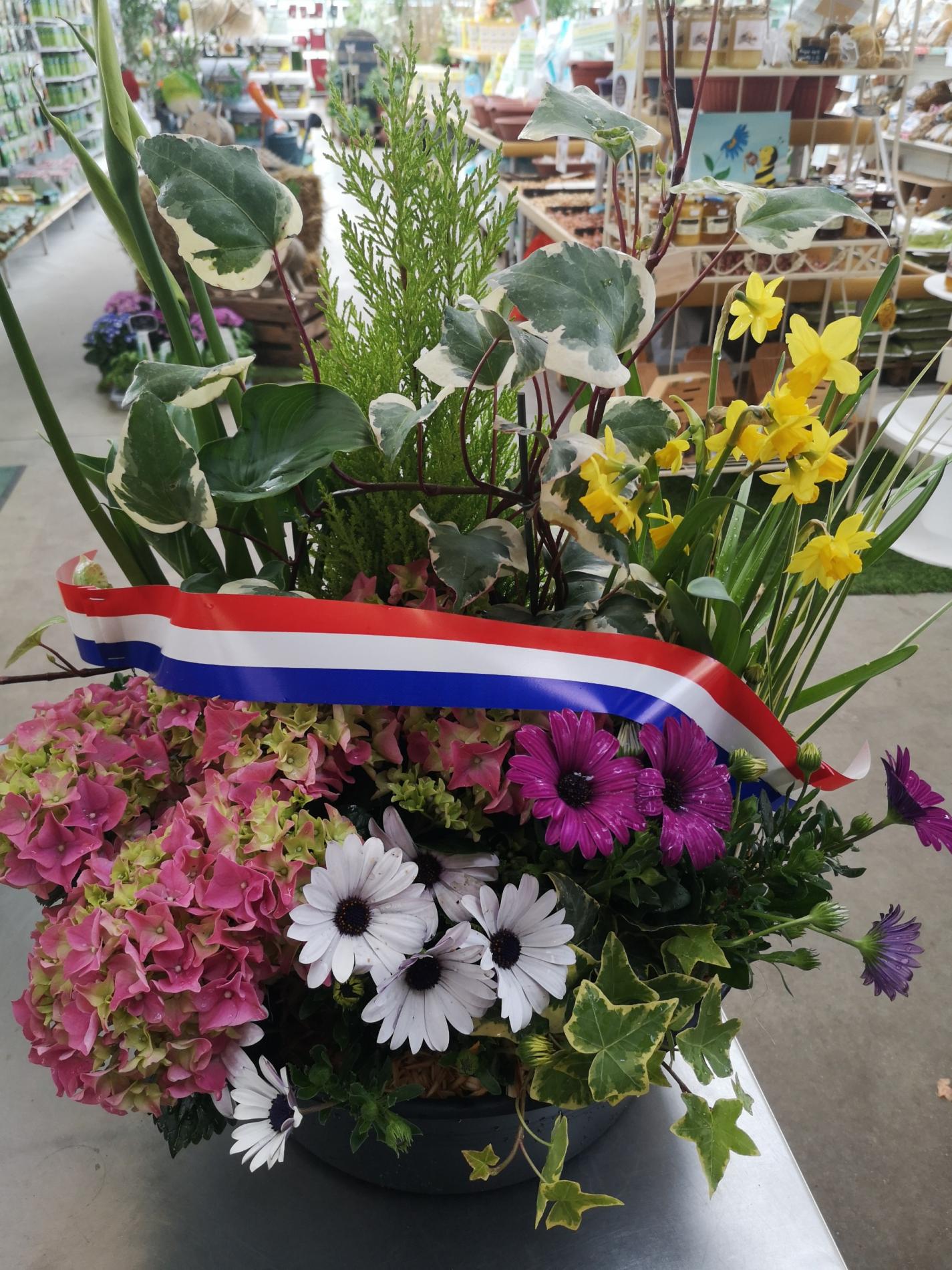 💐 Compositions florales deuil et cimetière