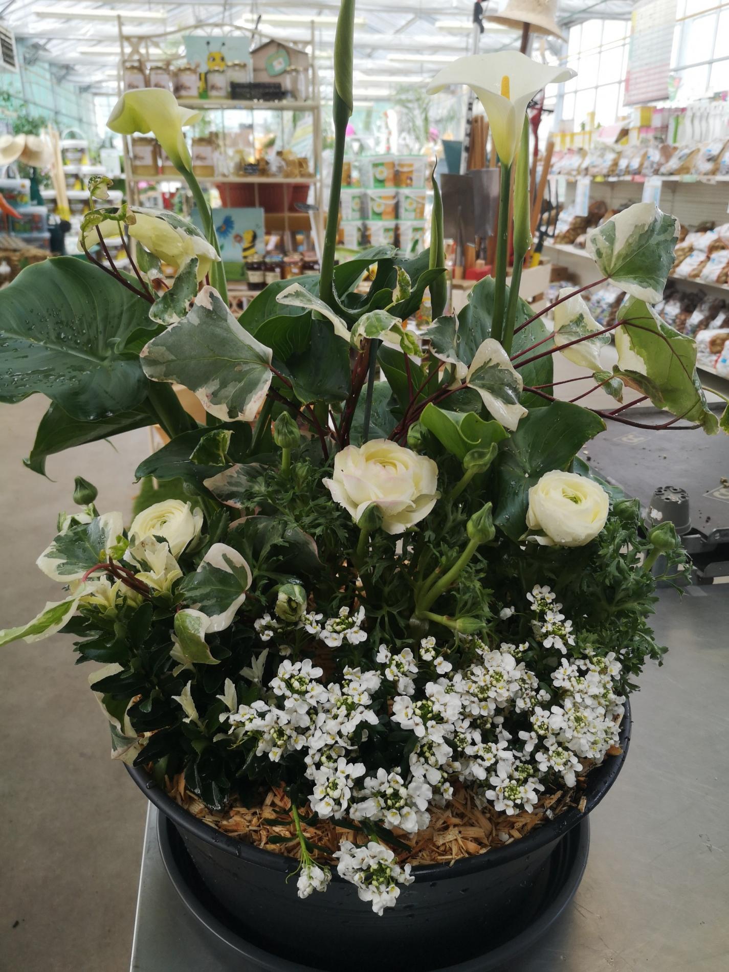 💐 Compositions florales deuil et cimetière