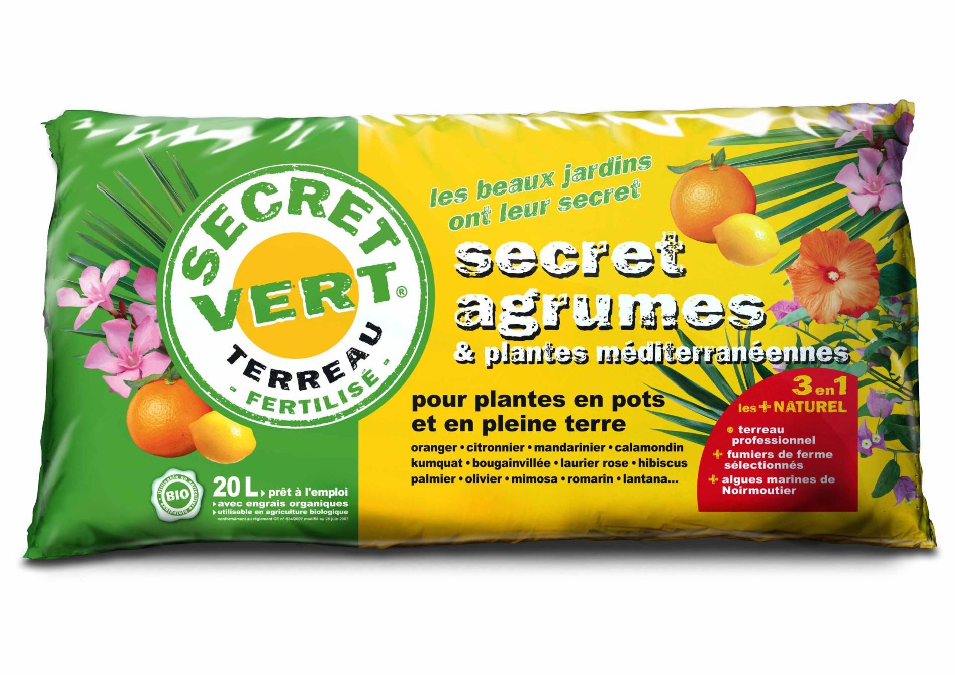 Secret agrumes sac 20 litres
