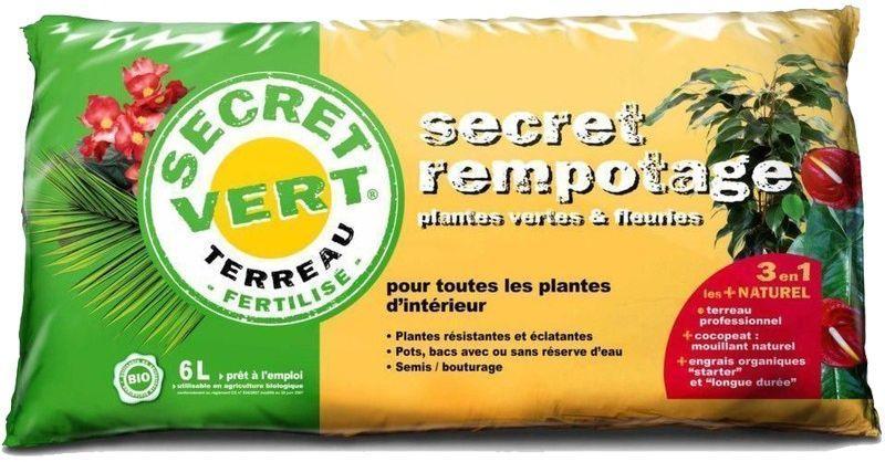 Secret rempotage sac 6 litres